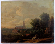 Tableau xix eme d'occasion Tableau xix eme d'occasion  Arcachon