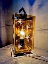 Vintage ZSRR Połowa wieku Biurko / Wisiorek Lampka nocna Dekoracja Lustro Szklana lampa na sprzedaż  Wysyłka do Poland