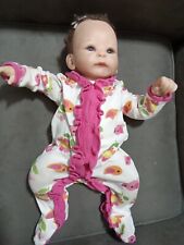Usado, Boneca bebê menina silicone causcasiana renascida realista Tasha Edenholm A.D.G olho aberto comprar usado  Enviando para Brazil