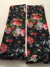 Ralph Lauren Isadora Cosette Juego de Funda de Almohada Estándar Floral Negra con Volantes (2) segunda mano  Embacar hacia Mexico