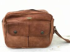 Bolsa de viagem de couro kit de barbear Dopp estojo de barbear masculina vintage rústica  comprar usado  Enviando para Brazil
