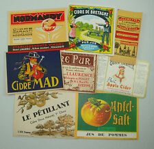 Lot etiquettes cidre d'occasion  Sèvres