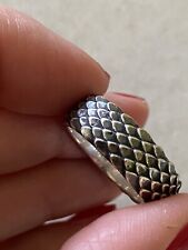 Sterling silver ring usato  Torino