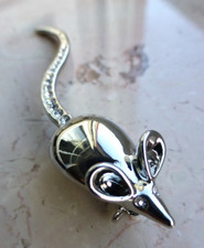 Brosche strass silber gebraucht kaufen  Dülmen