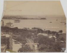 Vintage 1900s NYC Governor's Island Battery Statue Liberty From Singer Photos (2 comprar usado  Enviando para Brazil