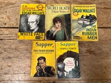 Edgar wallace sapper for sale  BRISTOL