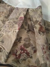 Saia King Bed Vintage Dan River Marrom Floral comprar usado  Enviando para Brazil