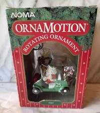 Ornamento Noma ORNAMOTION: ANTES!  Enfeite de árvore de Natal Papai Noel em um carrinho de golfe: novo na caixa comprar usado  Enviando para Brazil