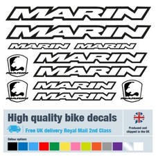 Marin bike labels for sale  SHREWSBURY