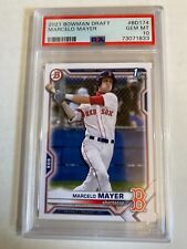 2021 Bowman Draft BD174 Marcelo Mayer RC PSA 10 comprar usado  Enviando para Brazil