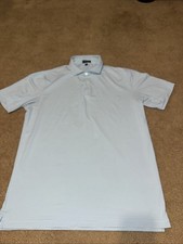 Camisa polo masculina listrada azul branca grande Peter Millar Ballad Performance comprar usado  Enviando para Brazil