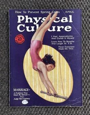 Vintage April 1925 Physical Culture magazine Sexy Pinup Circus Trapeze Swing comprar usado Vintage April 1925 Physical Culture magazine Sexy Pinup Circus Trapeze Swing comprar usado  Enviando para Brazil