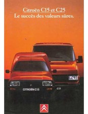 Brochure citroen c15 d'occasion  Paris XX