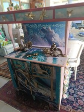 Mobile artigianale decoupage usato  Numana
