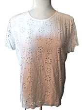 Bluse top lochstickerei gebraucht kaufen  Berlin