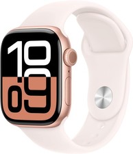 Apple Watch Gen 10 Series 10 42mm ouro rosa alumínio - pulseira esportiva blush leve comprar usado  Enviando para Brazil