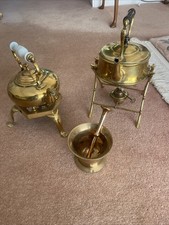 Vintage brass kettles for sale  SWANSEA