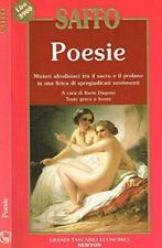 Poesie. paperback saffo usato Poesie. paperback saffo usato  Fonte Nuova
