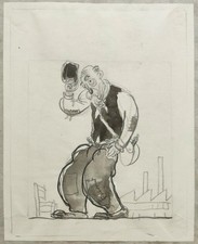 Dessin original gus d'occasion  Paris IX