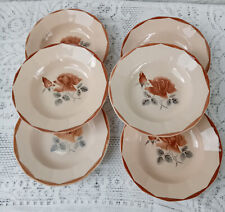Assiettes creuses digoin d'occasion  Montpon-Ménestérol