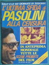 Pasolini raro fascicolo usato  Savona
