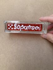 Supreme logo red for sale  Marion