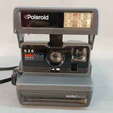 Câmera de Filme Instantânea Polaroid 636 Foco Automático Preta Duas Zonas Flash Integrado -CP comprar usado  Enviando para Brazil