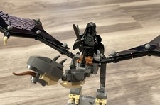 Lego Senhor dos Anéis Fell Beast 40693 com asas alternativas personalizadas e LEGO Rider comprar usado  Enviando para Brazil