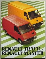 Usado, Folheto de vendas RENAULT TRAFFIC & MASTER VANS 1982 #21.124.07 comprar usado  Enviando para Brazil