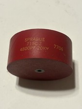 Capacitor de alta tensão Sprague #715C-Z 2800pf-20kv comprar usado  Enviando para Brazil