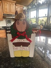 Vtg wooden horse for sale  Prescott