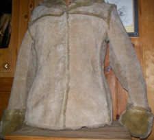 Veste fourrée daim d'occasion  Saint-Malo