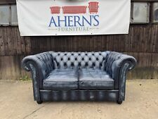 Antique blue leather for sale  BOSTON