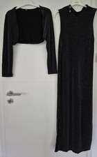 Abendkleid damen schwarz gebraucht kaufen  Eichenzell