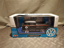 MOTOR MAX VOLKSWAGEN TIPO 2 (T1) #79562 PICKUP CABINE DUPLA #8 PRETO 1/24 comprar usado  Enviando para Brazil