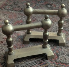 Vintage brass andirons for sale  San Diego