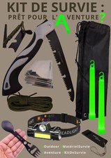 Kit survie outdoor d'occasion  Hurigny