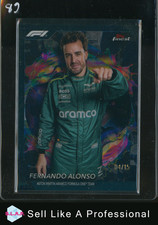 Fernando alonso topps usato  Spedire a Italy
