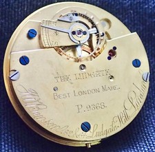 J.w.benson pocket watch for sale  UK