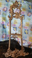 Porta-livros vintage ornamentado bronze cavalete moldura 18" feito na Índia comprar usado Porta-livros vintage ornamentado bronze cavalete moldura 18" feito na Índia comprar usado  Enviando para Brazil