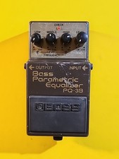Usado, Pedal de efeitos de guitarra equalizador paramétrico baixo BOSS PQ-3B testado do Japão JP comprar usado  Enviando para Brazil