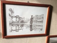 Stampe litografie originali usato  Saronno