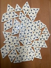 Triominos dreieckige steine gebraucht kaufen  Hummeltal