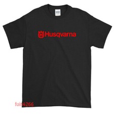 Nova Camiseta Masculina Engraçada Logotipo Trator Husqvarna EUA Tamanho P - XXL comprar usado  Enviando para Brazil