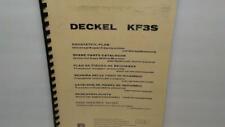 Deckel kf3s universal for sale  Winthrop