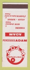 Matchbook cover adam d'occasion  Expédié en Belgium