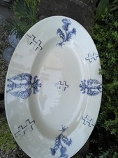Ancien plat ovale d'occasion  Troyes