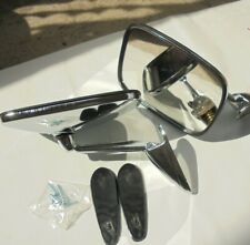 Par de espelhos retrovisores laterais para Ford F-100 Ranger 1967-72 porta cromada preta e para-lama, usado comprar usado  Enviando para Brazil