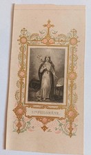 Ancienne image pieuse d'occasion  Villeneuve-les-Beziers