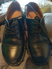 Martens black leather for sale  SHEFFIELD